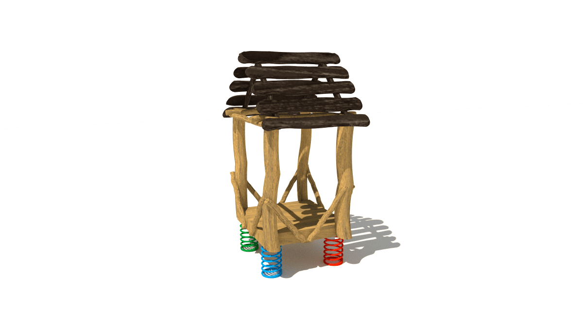 HH1C02 402 Houpadlo pruzinove Domecek KLOKANEK akat 01