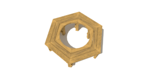 HH3D00 009 Lavicka okolo stromu akat 02