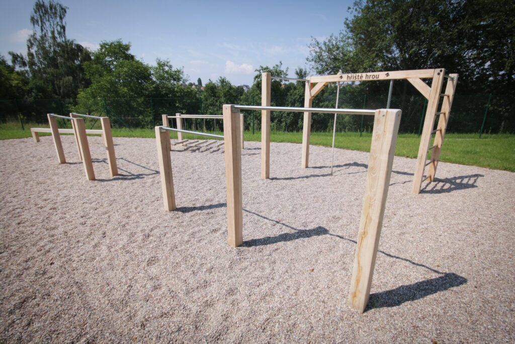 Workoutové hřiště FITTY v Turnově u Sokolovny
