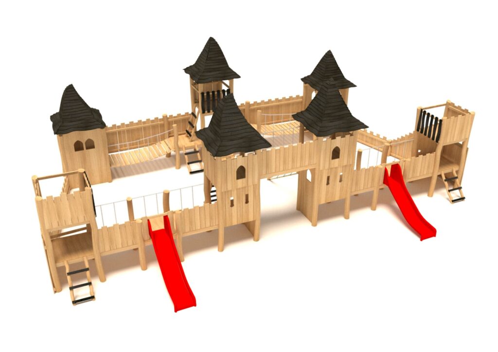 Detailní 3D model herního prvku v konstrukčním softwaru