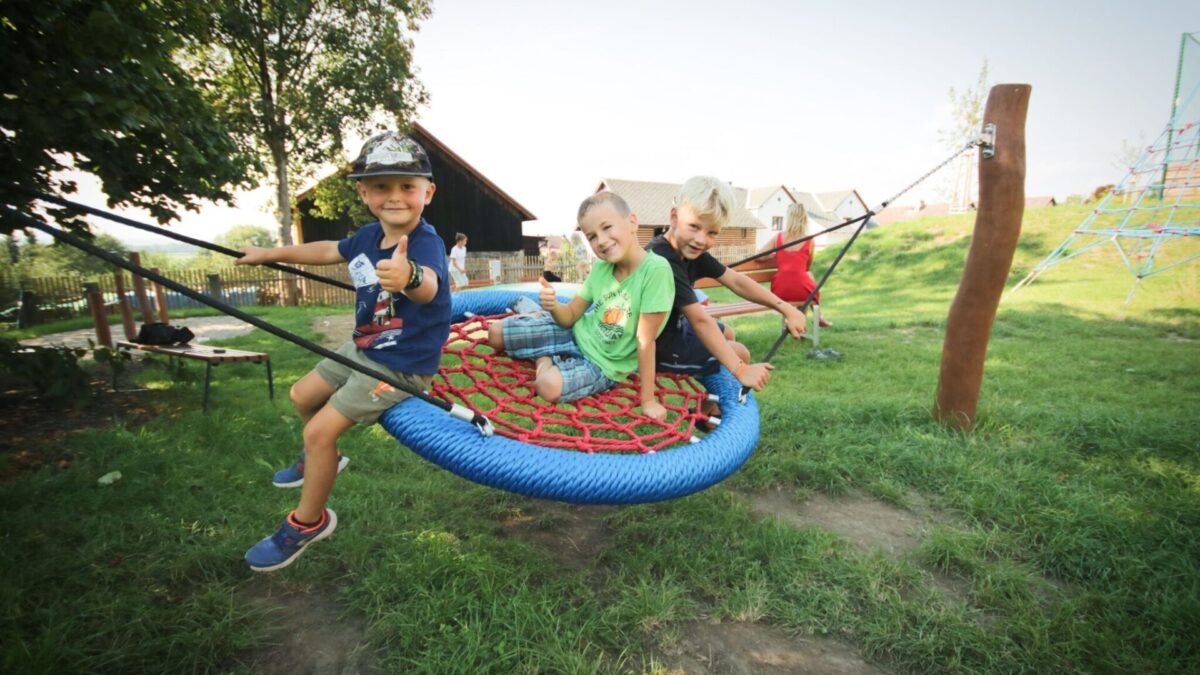participativní rozpočet je skvělou metodou, jak mít v obci dětské hřiště